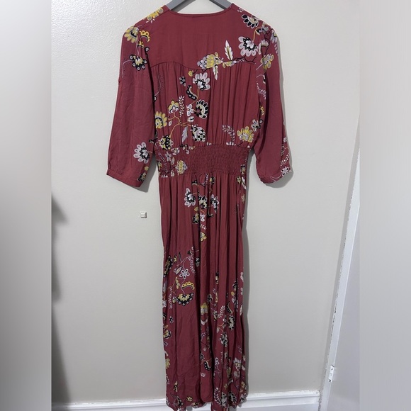 Jaase Indiana Floral Maxi Dress Rust and Floral - Picture 8 of 8